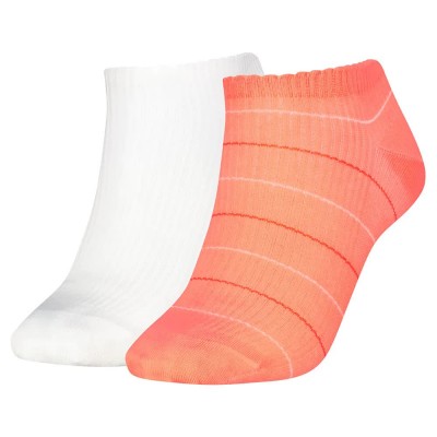 чорапи,мъжки,чорапи,дамски,чорапи,tommy,hilfiger,rib,stripe,sneaker,socks,2,pairs,red,white,(coral)