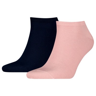 чорапи,мъжки,чорапи,tommy,hilfiger,sneaker,socks,2,pairs,black,pink,(pink)