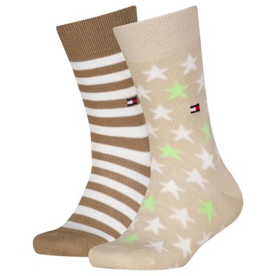 чорапи,мъжки,чорапи,дамски,чорапи,tommy,hilfiger,stars,and,stripes,socks,2,pairs,beige,brown,(sand)