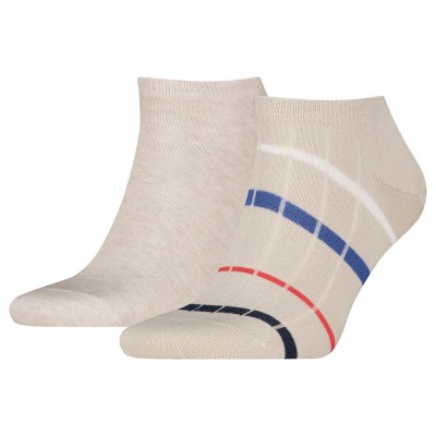 чорапи,мъжки,чорапи,tommy,hilfiger,summer,breton,sneaker,socks,2,pairs,beige,(sand)