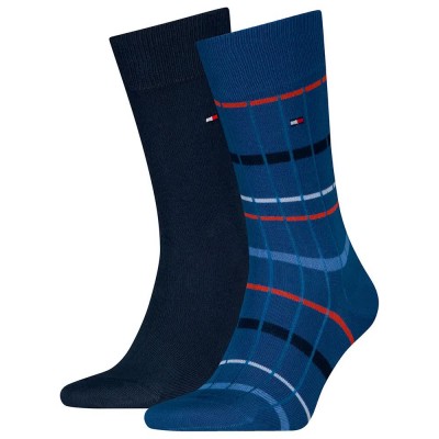 чорапи,мъжки,чорапи,tommy,hilfiger,summer,breton,socks,2,pairs,blue,(blue)