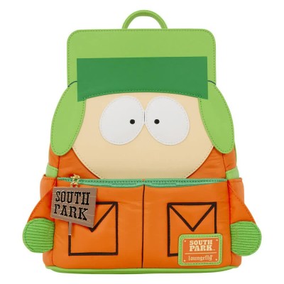 раница,раници,loungefly,kyle,south,park,backpack,orange,(green,orange)