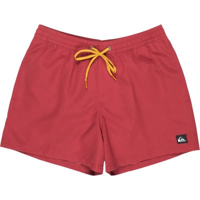 бански,гащета,мъжки,бански,костюми,quiksilver,everyday,solid,volley,15´´,swimming,shorts,red,(burnt,russet)