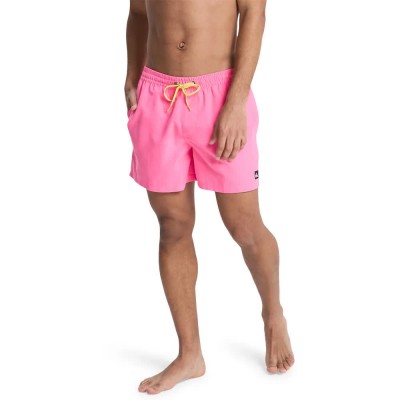 бански,гащета,мъжки,бански,костюми,quiksilver,everyday,solid,volley,15´´,swimming,shorts,pink,(pink,lemonade)