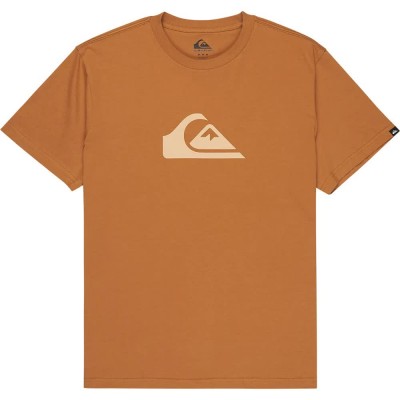 тениска,мъжки,тениски,дамски,тениски,quiksilver,evo,comp,logo,short,sleeve,t,shirt,brown,(tobacco,brown)
