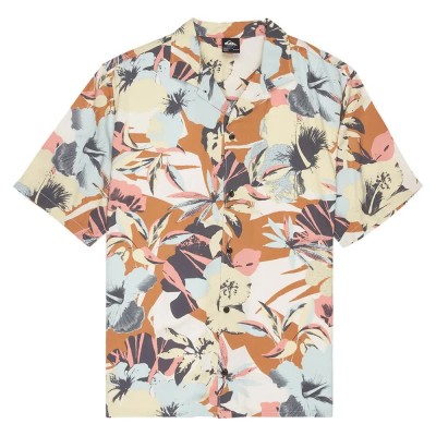 риза,с,къс,ръкав,мъжки,ризи,quiksilver,safe,paradise,short,sleeve,shirt,multicolor,(garden,glade,interact,floral)