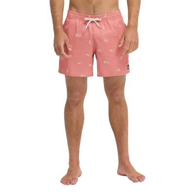 бански,гащета,мъжки,бански,костюми,quiksilver,stretch,printed,volley,16´´,swimming,shorts,pink,(desert,sand,spaced,out)