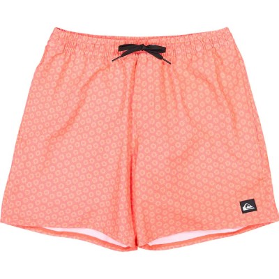 бански,гащета,мъжки,бански,костюми,quiksilver,stretch,printed,volley,16´´,swimming,shorts,orange,(fiery,coral,mini,mayhem)