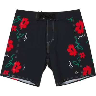 бански,гащета,мъжки,бански,костюми,quiksilver,surfsilk,arch,18´´,swimming,shorts,black,(black,street,floral,arch)
