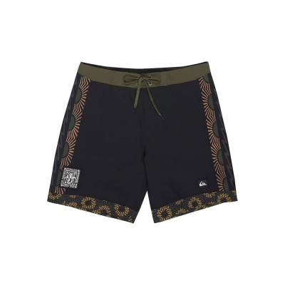 бански,гащета,мъжки,бански,костюми,quiksilver,surfsilk,nmd,18´´,swimming,shorts,black,(black)