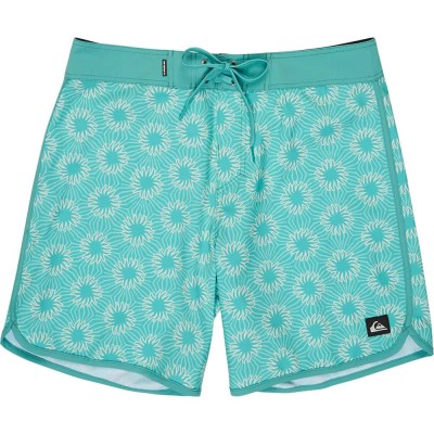 бански,гащета,мъжки,бански,костюми,quiksilver,surfsilk,scallop,18´´,swimming,shorts,green,(aqua,ocean,mayhem)