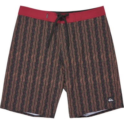 бански,гащета,мъжки,бански,костюми,quiksilver,surfsilk,straight,20´´,swimming,shorts,brown,(black,horizons)