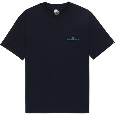 тениска,мъжки,тениски,дамски,тениски,quiksilver,upside,down,short,sleeve,t,shirt,black,(black)