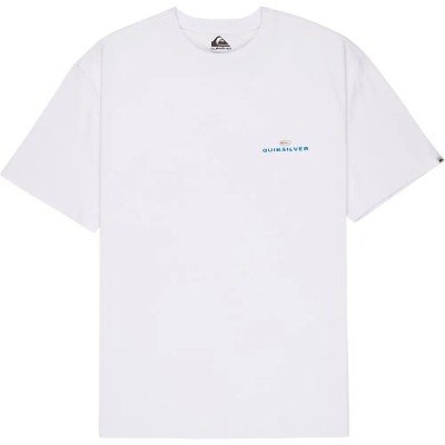 тениска,мъжки,тениски,дамски,тениски,quiksilver,upside,down,short,sleeve,t,shirt,white,(white)