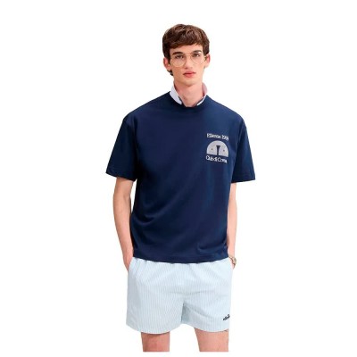тениска,мъжки,тениски,дамски,тениски,ellesse,club,di,corsa,short,sleeve,t,shirt,blue,(navy)