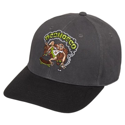 шапка,всички,шапки,dc,shoes,couch,chilling,cap,grey,(black)