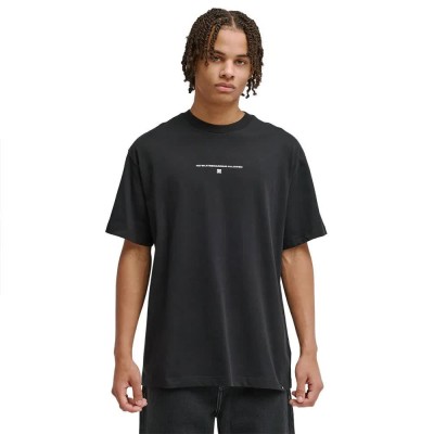 тениска,мъжки,тениски,дамски,тениски,dc,shoes,no,skateboard,allowed,short,sleeve,t,shirt,black,(black)