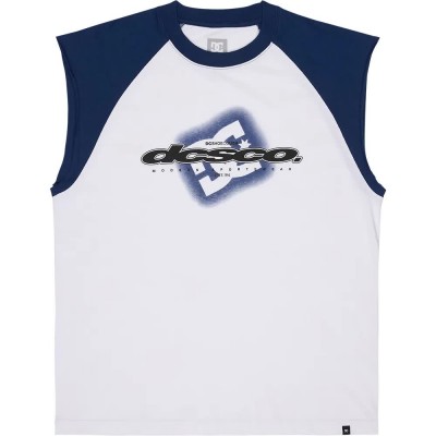 тениска,мъжки,тениски,дамски,тениски,dc,shoes,raglan,sleeveless,t,shirt,white,(white)