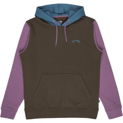 суичър,мъжки,пуловери,billabong,arch,block,hoodie,green,(dusty,grape)