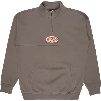 блуза,мъжки,пуловери,billabong,core,lord,half,zip,sweatshirt,brown,(pewter)