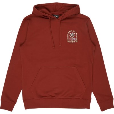 суичър,мъжки,пуловери,billabong,foundation,hoodie,red,(fired,red)