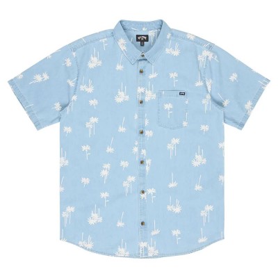 риза,с,къс,ръкав,мъжки,ризи,billabong,sundays,mini,short,sleeve,shirt,blue,(corydalis,blue)