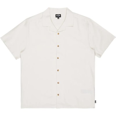 риза,с,къс,ръкав,дамски,ризи,мъжки,ризи,billabong,vacay,linen,short,sleeve,shirt,white,(off,white)