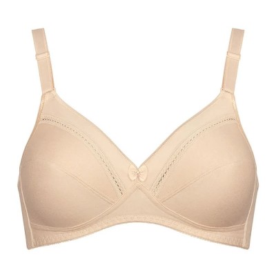 дамско,бельо,дамски,бикини,и,танкини,triumph,cotton,classic,stretch,n,bra,refurbished,beige,(skin)