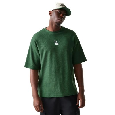 тениска,мъжки,тениски,дамски,тениски,new,era,mlb,waffle,los,angeles,dodgers,short,sleeve,t,shirt,green,(dark,green)