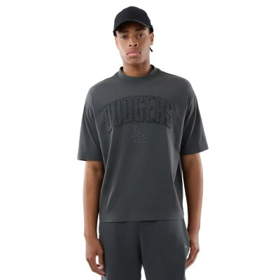 тениска,мъжки,тениски,дамски,тениски,new,era,mlb,washed,los,angeles,dodgers,short,sleeve,t,shirt,grey,(grey)