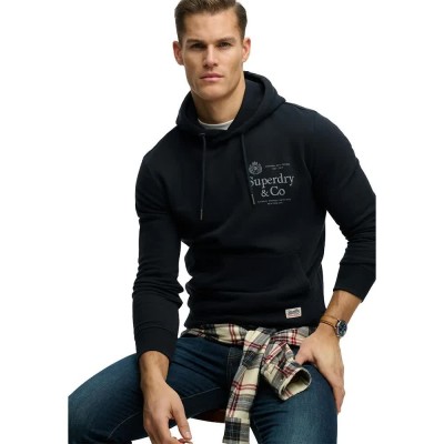 суичър,мъжки,пуловери,superdry,1954,company,relaxed,fit,hoodie,blue,(dark,navy)