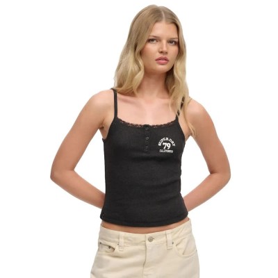 тениска,мъжки,тениски,дамски,тениски,superdry,athletic,embroider,button,sleeveless,t,shirt,black,(charcoal,grey,marl)