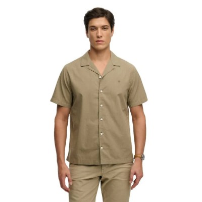 риза,с,къс,ръкав,дамски,ризи,мъжки,ризи,superdry,cabana,short,sleeve,shirt,green,(light,khaki,green)