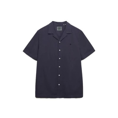 риза,с,къс,ръкав,дамски,ризи,мъжки,ризи,superdry,cabana,short,sleeve,shirt,blue,(soft,navy)