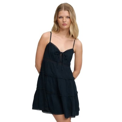 рокля,дамски,поли,и,рокли,superdry,cheesecloth,tiered,mini,sleeveless,short,dress,blue,black,(eclipse,navy)