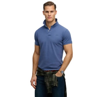 дамски,блузи,с,яка,мъжки,блузи,с,яка,superdry,classic,pique,short,sleeve,polo,blue,(bay,blue)