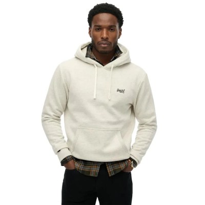 суичър,мъжки,пуловери,superdry,essential,logo,classic,hoodie,beige,(straw,grey,marl)