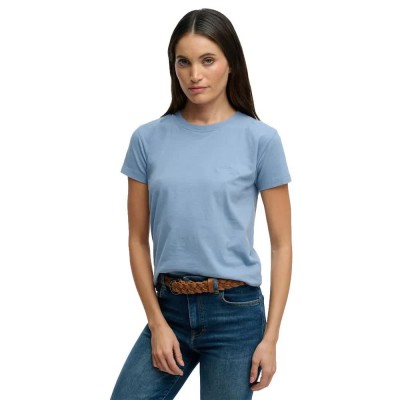 тениска,мъжки,тениски,дамски,тениски,superdry,essential,logo,fitted,short,sleeve,t,shirt,blue,(tidal,blue)