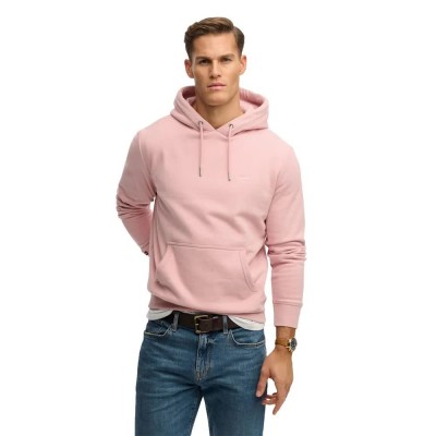 суичър,мъжки,пуловери,superdry,essential,logo,hoodie,pink,(light,blush,pink)