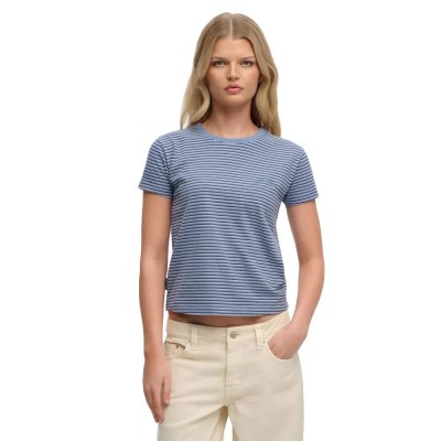 тениска,мъжки,тениски,дамски,тениски,superdry,essential,logo,str,fitted,short,sleeve,t,shirt,blue,(tidal,blue,stripe)
