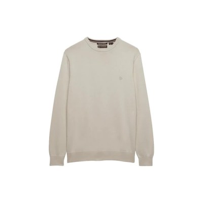 блуза,мъжки,пуловери,дамски,пуловери,superdry,essential,sweater,beige,(sailcloth,white)