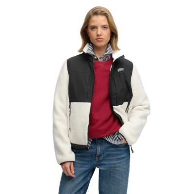 яке,мъжки,якета,дамски,якета,и,палта,superdry,hybrid,trekker,fleece,jacket,white,(off,white)