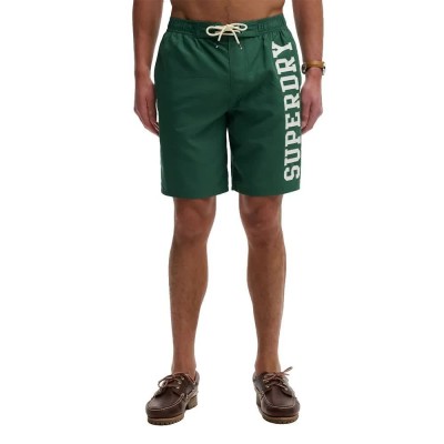 бански,гащета,мъжки,бански,костюми,superdry,logo,19,swimming,shorts,green,(hunter,green)