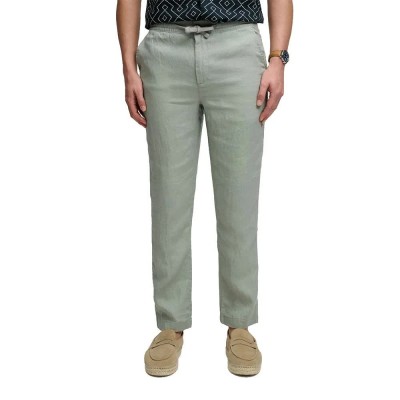 панталони,мъжки,панталони,дамски,панталони,superdry,merchant,linen,pants,green,(bay,green)