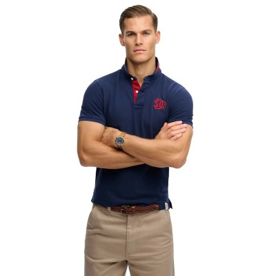 мъжки,блузи,с,яка,superdry,pique,monogram,short,sleeve,polo,blue,(darkest,navy,red)