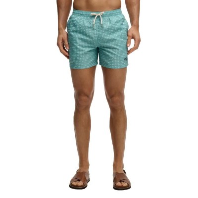 бански,гащета,мъжки,бански,костюми,superdry,premium,printed,15,swimming,shorts,green,blue,(mini,flora,green)