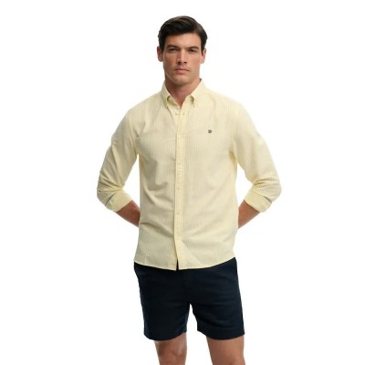 риза,с,дълъг,ръкав,мъжки,ризи,superdry,preppy,oxford,long,sleeve,shirt,yellow,(lemon,stripe)