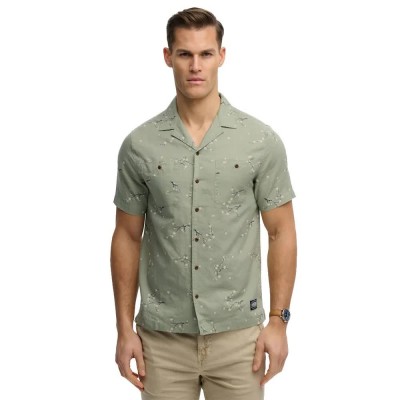 риза,с,къс,ръкав,дамски,ризи,мъжки,ризи,superdry,printed,beach,short,sleeve,shirt,green,(shibori,blossom,sage)