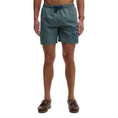 бански,гащета,мъжки,бански,костюми,superdry,printed,logo,16,swimming,shorts,green,(stormy,weather,blue)
