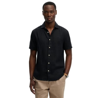 риза,с,къс,ръкав,дамски,ризи,мъжки,ризи,superdry,riviera,linen,short,sleeve,shirt,black,(eclipse,navy)